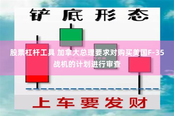 股票杠杆工具 加拿大总理要求对购买美国F-35战机的计划进行审查