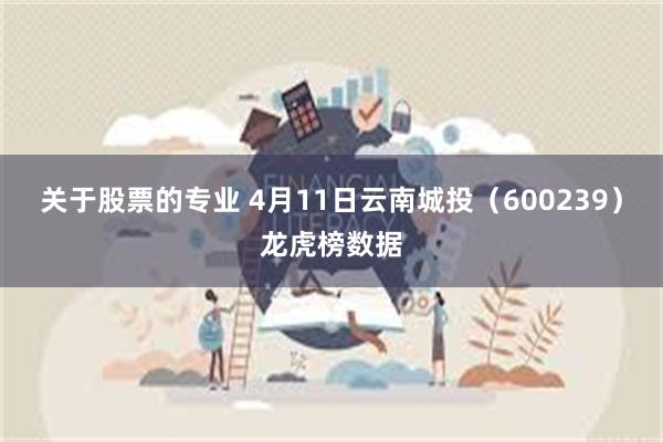 关于股票的专业 4月11日云南城投（600239）龙虎榜数据